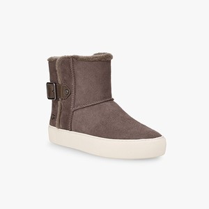 Ugg Aika Suede Women Sneakers Grey (5432QDERY)